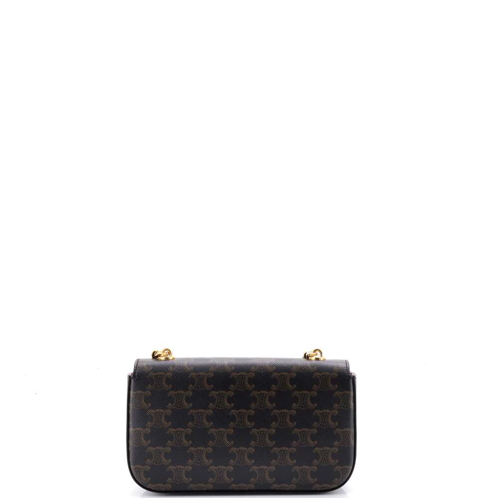 Celine Triomphe Chain Shoulder Bag #240386C22B - Picture 3 of 7